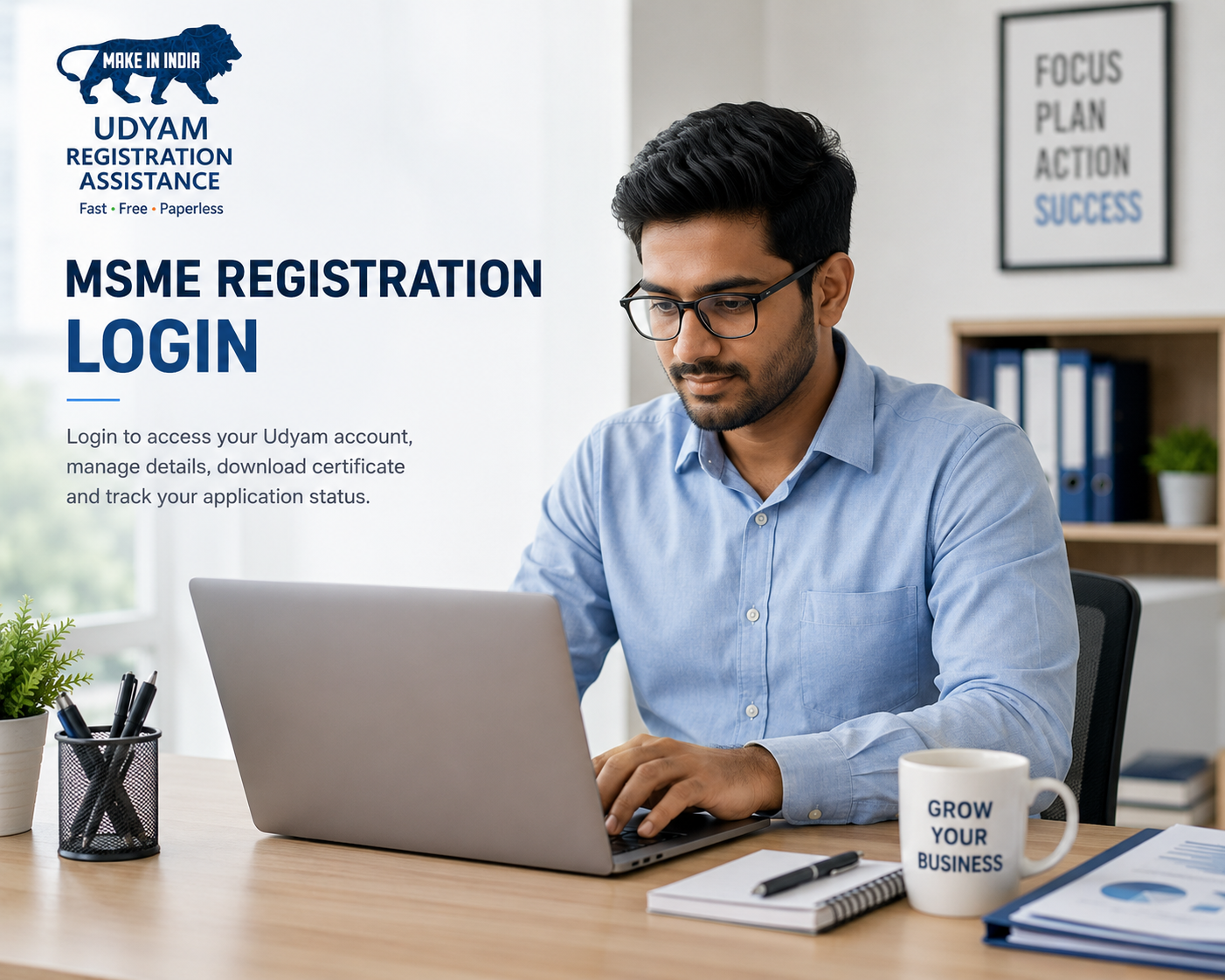 MSME Registration Login Guide – Access Udyam Portal Online